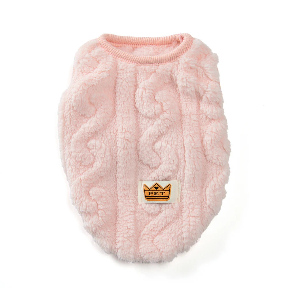 Dog Cozy Clothes Vest Pet Dog Jacket Coat for Small Medium Dogs Cats Winter Windproof Soft Fleece Clothing Chihuahua Costumes