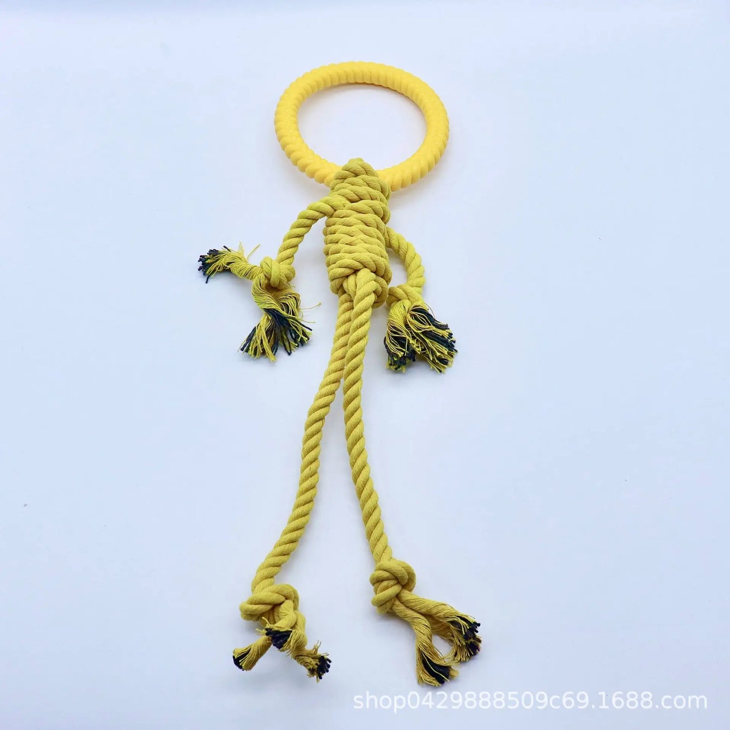 Pet dog dog toy resistant to gnashing teeth to relieve boredom, resistant to biting rope, biting rope Golden Retriever Samo Labrador big dog toy