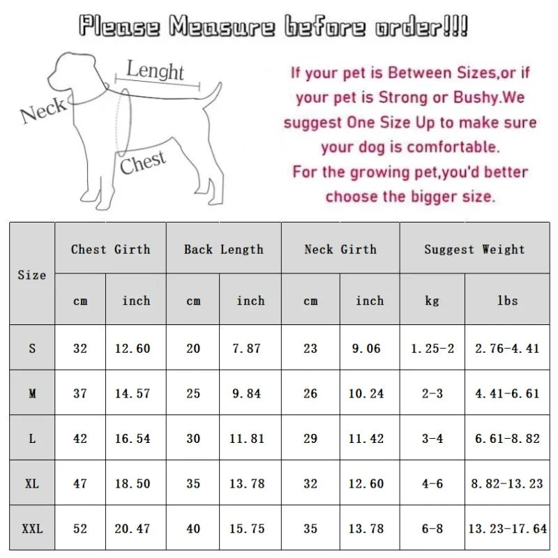 Winter Dog Clothes Cute Dog Jacket Coat with D-Ring Soft Fleece Warm Vest for Dogs Cats Puppy Sweater Dachshund Pet Vest Coat