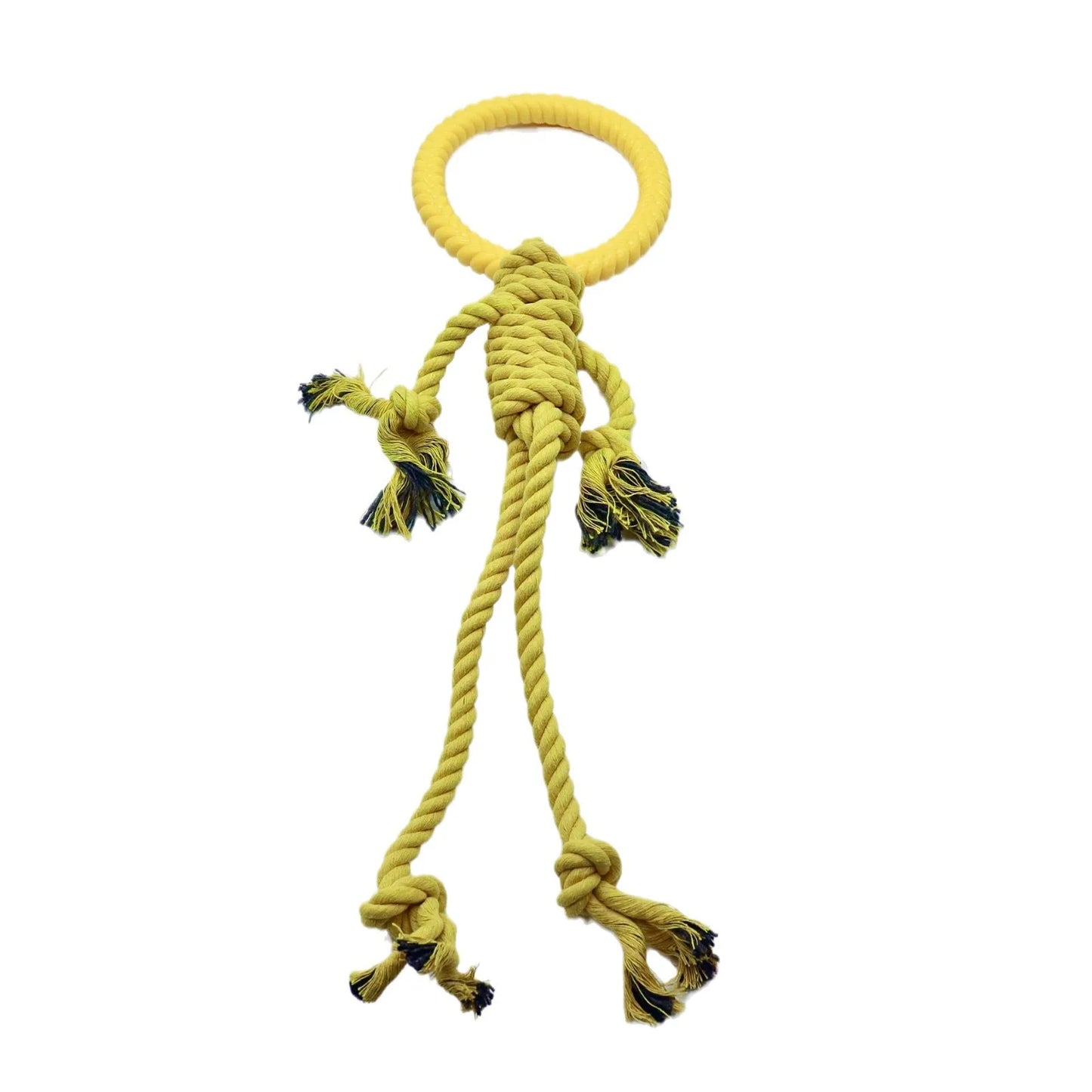 Pet dog dog toy resistant to gnashing teeth to relieve boredom, resistant to biting rope, biting rope Golden Retriever Samo Labrador big dog toy