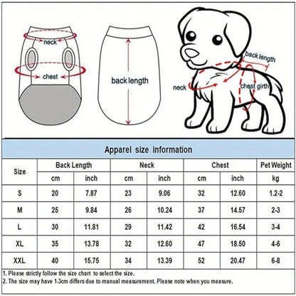 Cat Dog Costume for Medium Dog Cat, Cute Fish Bone Soft Knit Dog Vest, Autumn Warm Dog Jacket, Pet Supplies Windproof Pomeranian