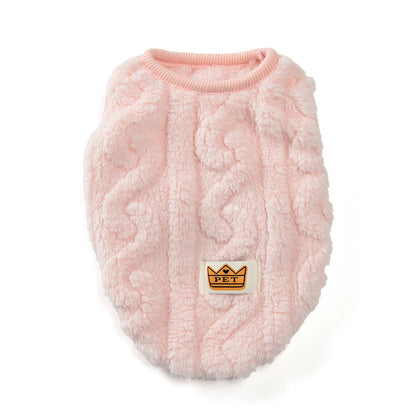 Dog Cozy Clothes Vest Pet Dog Jacket Coat for Small Medium Dogs Cats Winter Windproof Soft Fleece Clothing Chihuahua Costumes