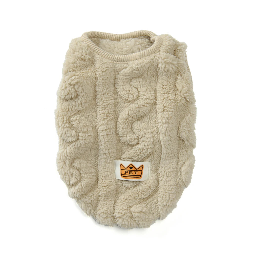 Dog Cozy Clothes Vest Pet Dog Jacket Coat for Small Medium Dogs Cats Winter Windproof Soft Fleece Clothing Chihuahua Costumes
