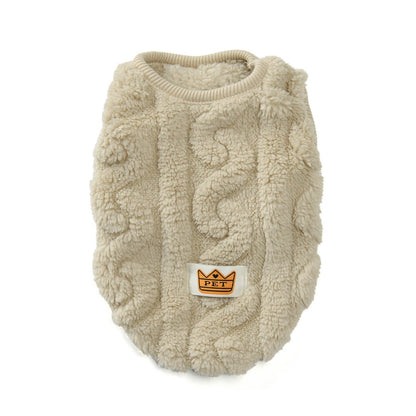 Dog Cozy Clothes Vest Pet Dog Jacket Coat for Small Medium Dogs Cats Winter Windproof Soft Fleece Clothing Chihuahua Costumes