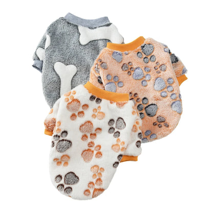Pet Clothes Autumn Winter Warm Cat Dog Jacket For Small Medium Dogs Cats Outdoor Cows Print Kitty Puppy Schnauzer Pug Outfits