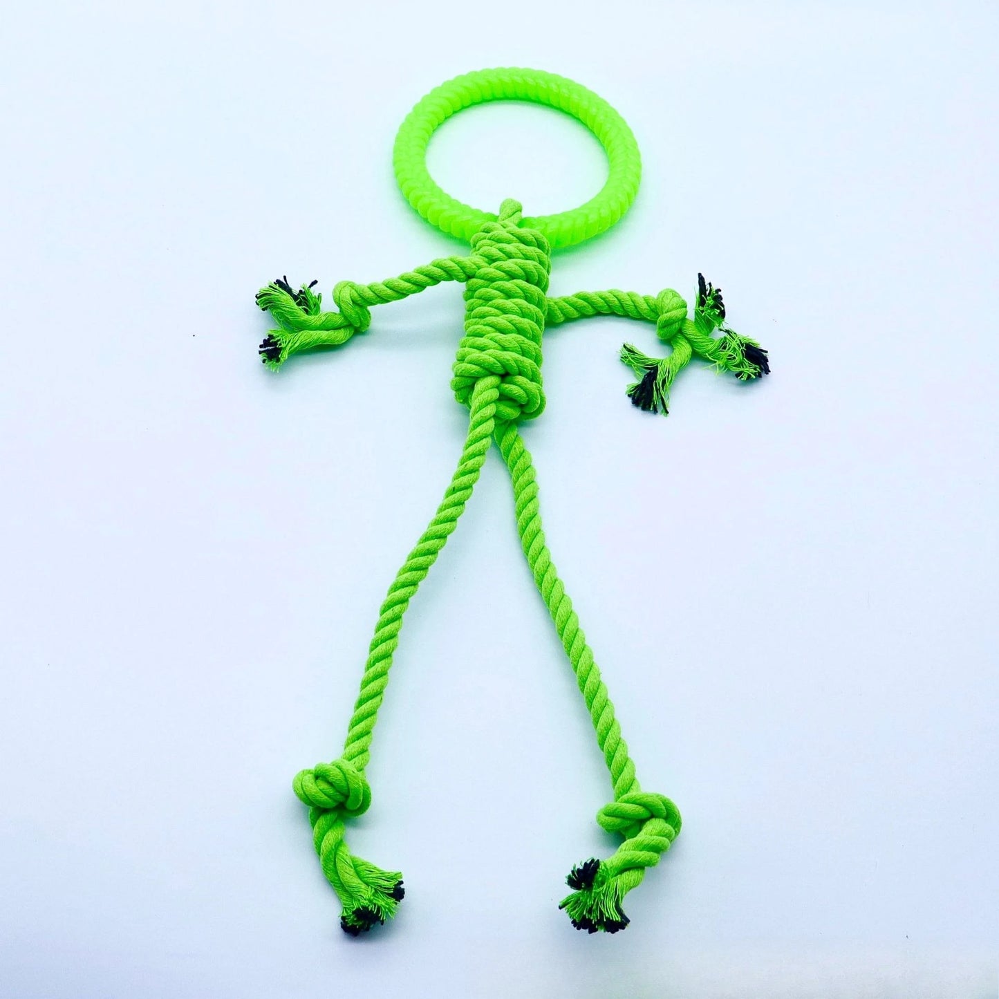 Pet dog dog toy resistant to gnashing teeth to relieve boredom, resistant to biting rope, biting rope Golden Retriever Samo Labrador big dog toy