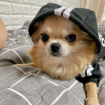 Adidog Autumn Winter Warm Dog Clothes Dog Hoodies Pet Warm Coat for Medium Large Dog Jacket Sweater Puppy French Bulldog Clothes
