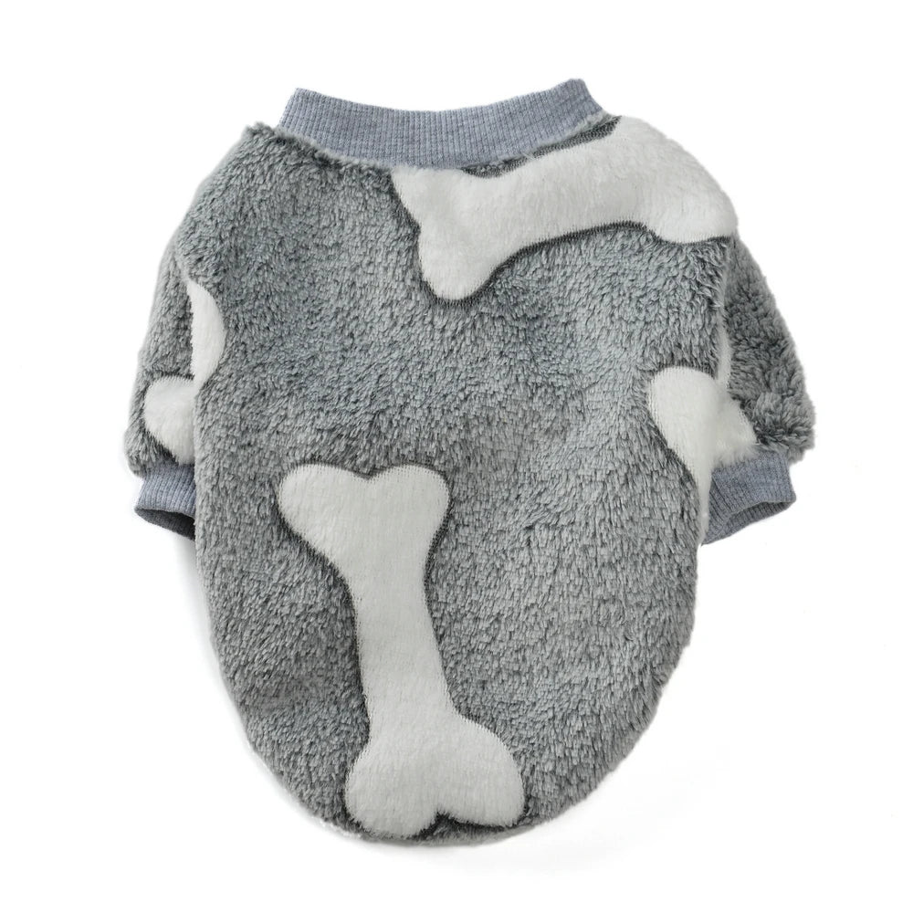 Pet Clothes Autumn Winter Warm Cat Dog Jacket For Small Medium Dogs Cats Outdoor Cows Print Kitty Puppy Schnauzer Pug Outfits