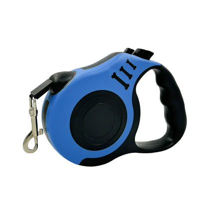 Retractable Dog Leash Outdoor Pet Leash Nylon Braided Rope for Small Medium Dogs Pet Supplies Hiking Walking Traction Rope