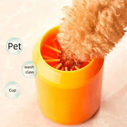 Soft Silicone Dog Paw Cleaner Cup Quick 30-Second Clean Portable Pet Foot Washer for Small Medium Large Dogs Muddy Paws