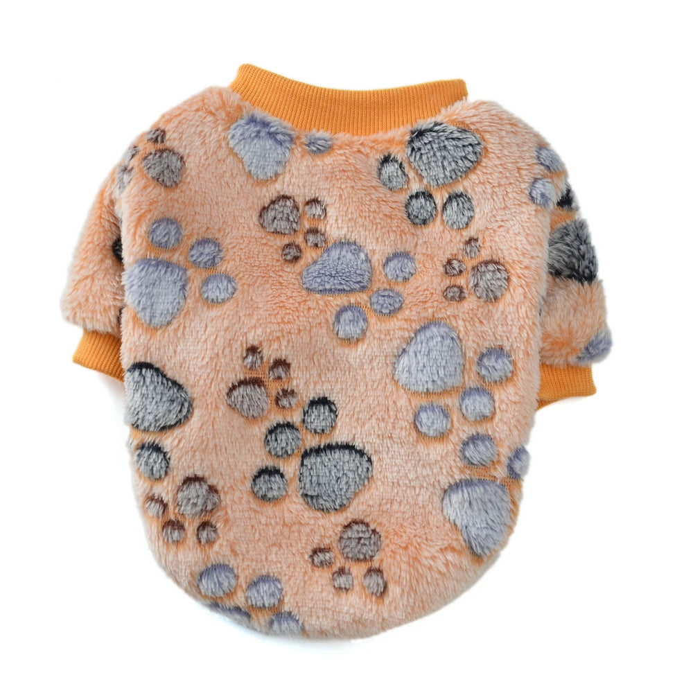 Pet Clothes Autumn Winter Warm Cat Dog Jacket For Small Medium Dogs Cats Outdoor Cows Print Kitty Puppy Schnauzer Pug Outfits