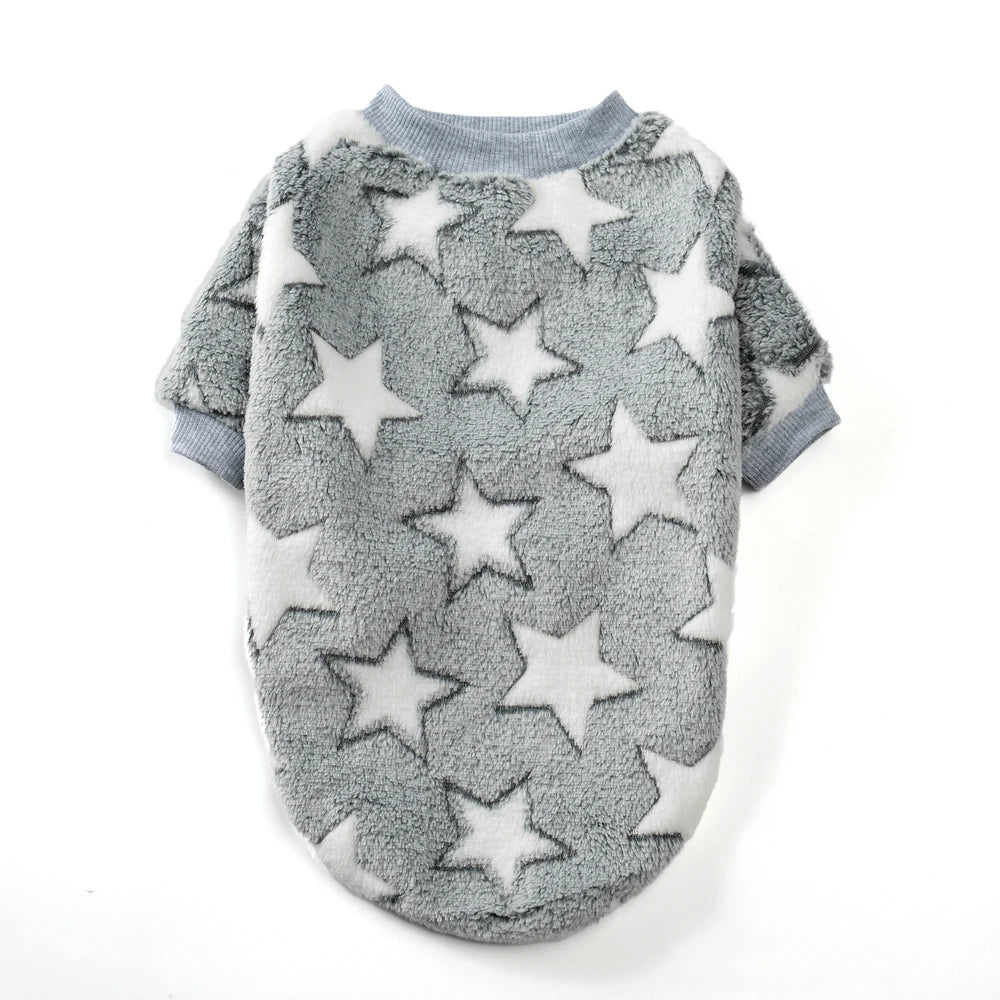 Pet Clothes Autumn Winter Warm Cat Dog Jacket For Small Medium Dogs Cats Outdoor Cows Print Kitty Puppy Schnauzer Pug Outfits